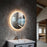 Eurofase Round Back-Lit LED Mirror/Clear