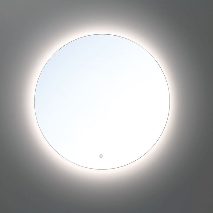 Eurofase Round Back-Lit LED Mirror/Clear