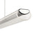 Eurofase Landor Linear LED Pendant, Chrome/White