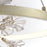 Eurofase Clayton LED Chandelier, Silver, Brushed Gold/Clear