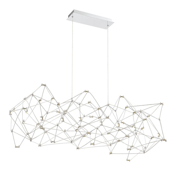 Eurofase Medium LED Chandelier, Chrome