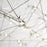 Eurofase Medium LED Chandelier, Chrome