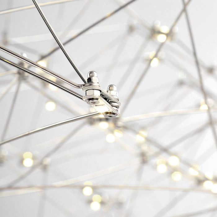 Eurofase Medium LED Chandelier, Chrome