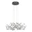Eurofase Leonardelli LED Chandelier, Dark Chrome (Plated)