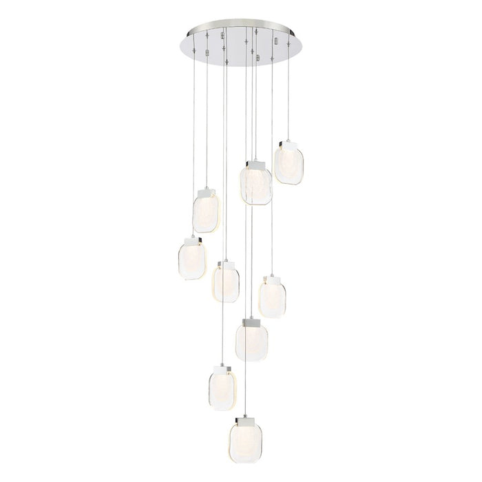Eurofase Paget LED Chandelier, Chrome