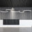 Eurofase Small Outward LED Pendant, Matte Black/White