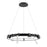 Eurofase Small INWARD LED Pendant, Matte Black/White