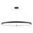 Eurofase Large INWARD LED Pendant, Matte Black/White