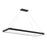 Eurofase Inward Rectangular LED Pendant, Matte Black/White