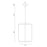 Eurofase Tambouro 4 Light Lantern, Matte Black With Satin Nickel