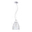 Eurofase 31849 1 Light LED Pendant, Chrome