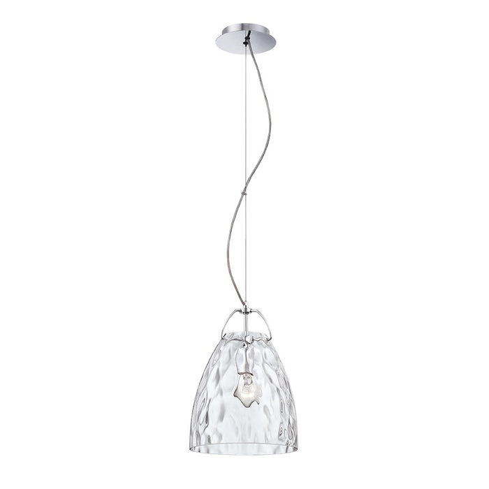 Eurofase 31849 1 Light LED Pendant, Chrome