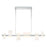 Eurofase Pannello LED Chandelier, Chrome/Frosted Acrylic