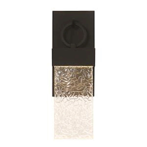Eurofase Vasso 1 Light LED Outdoor Wall Sconce, Satin Black