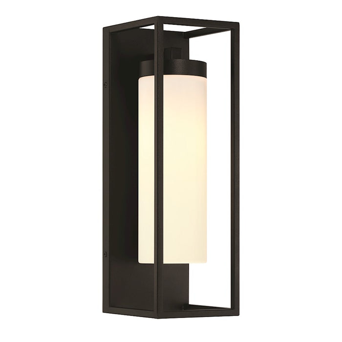 Eurofase Ren 1 Light 17" Outdoor Wall Sconce, Satin Black