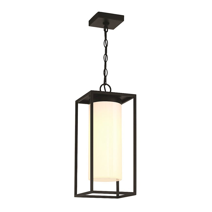 Eurofase Ren 1 Light Outdoor Pendant, Satin Black