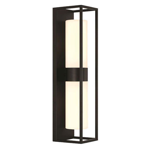 Eurofase Ren 2 Light Outdoor Lantern, Satin Black