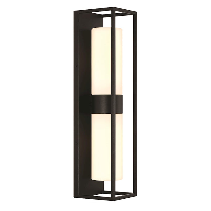 Eurofase Ren 2 Light Outdoor Lantern, Satin Black