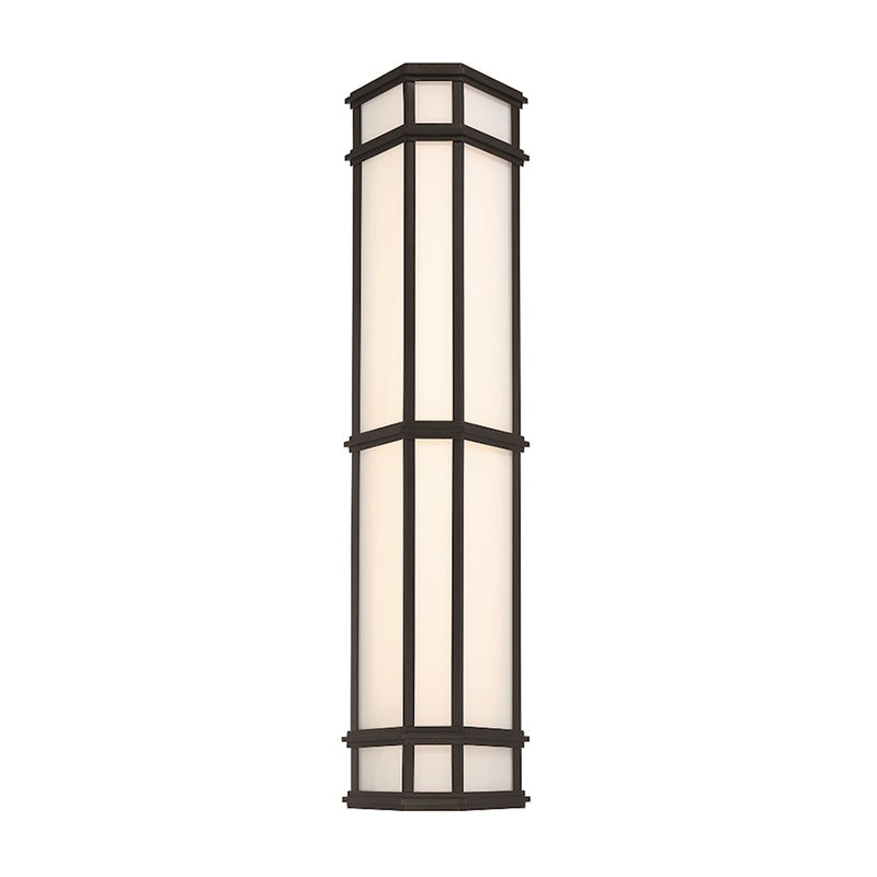Eurofase Mont?1 Light Outdoor LED Wall Sconce, Satin Black