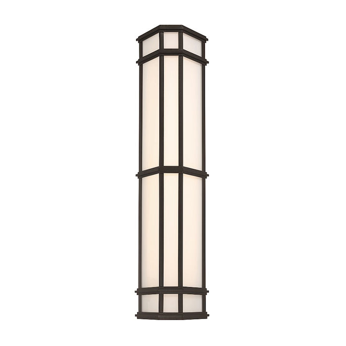 Eurofase Mont?1 Light Outdoor LED Wall Sconce, Satin Black
