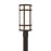 Eurofase Mont?1 Light 20" Outdoor LED Post Light, Satin Black