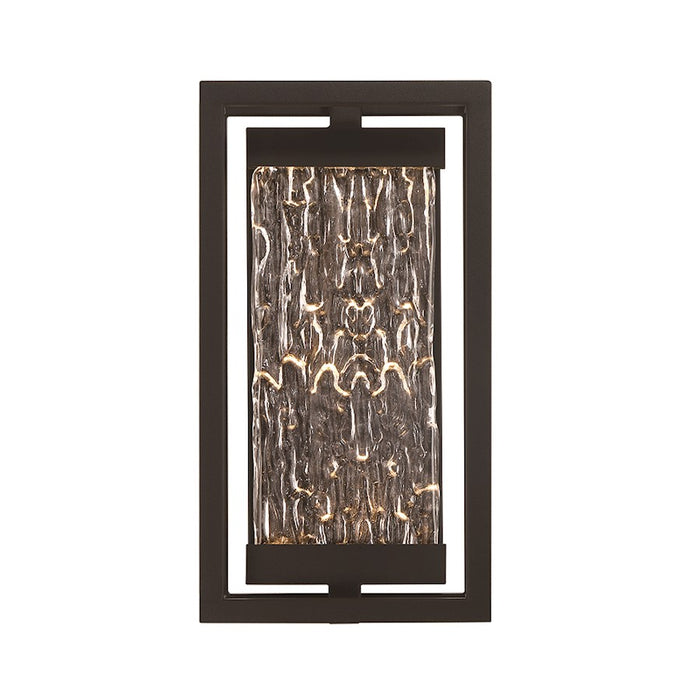 Eurofase Ilya 1 Light 13" Outdoor LED Wall Sconce, Satin Black