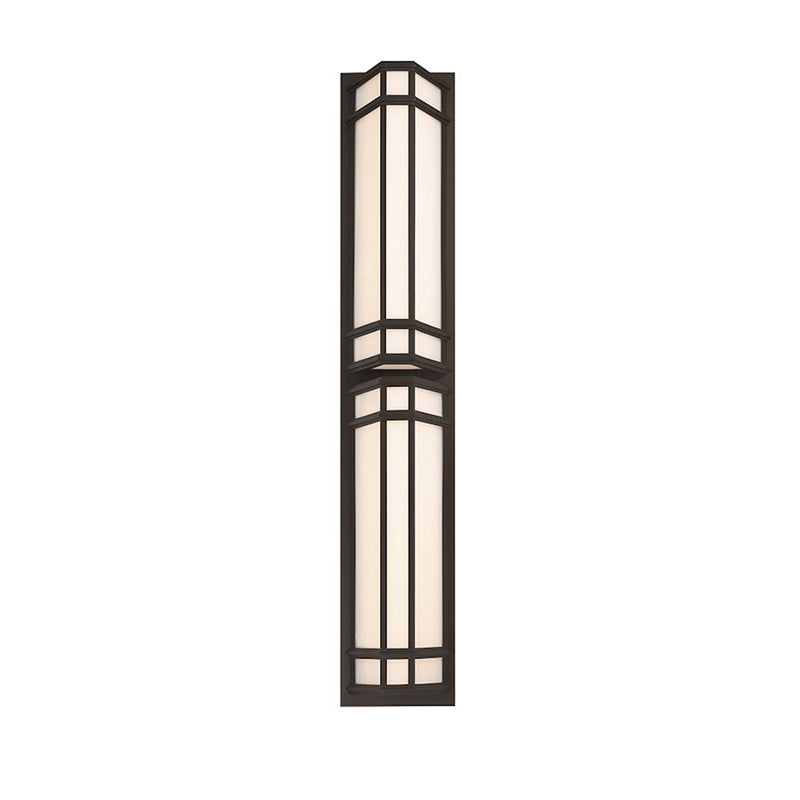 Eurofase Mont?2 Light 45" Outdoor LED Wallsonce, Satin Black
