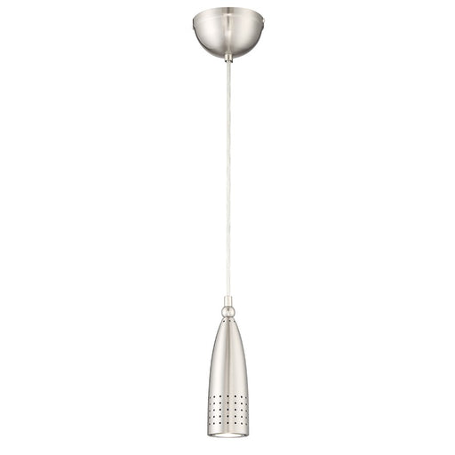 Eurofase Mya 1 Light LED Pendant, Satin Nickel