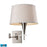 ELK Lighting Swingarms 1-Light Swingarm Wall Lamp, Chrome