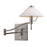ELK Lighting Swingarms 1-Light Swingarm Wall Lamp, Satin Nickel