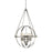 ELK Lighting Hemispheres 6-Light Chandelier, Polished Nickel