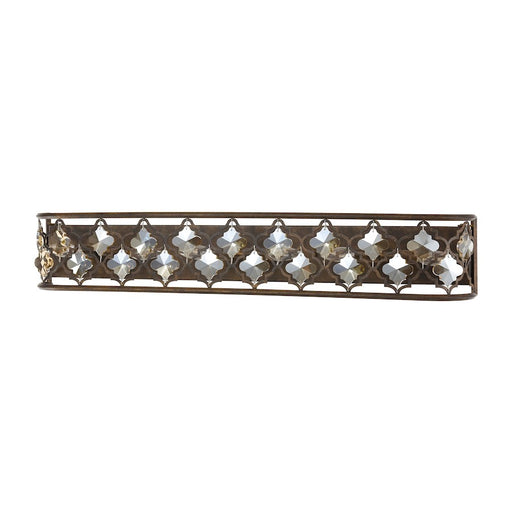 ELK Lighting Armand, Bronze/Amber Teak Crystal