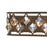 ELK Lighting Armand, Bronze/Amber Teak Crystal