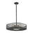 ELK Lighting Slatington 6-Light Chandelier, Nickel & Graphite/Mesh