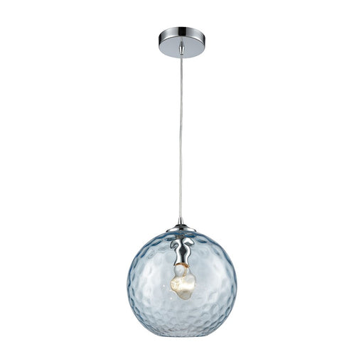 ELK Lighting Watersphere 1-Light Mini Pendant, Chrome