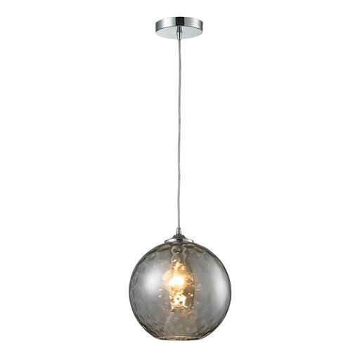 ELK Lighting Watersphere 1-Light Mini Pendant, Chrome