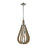 ELK Lighting Janette Chandelier, Polished Nickel