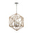 ELK Lighting Exitor Chandelier, Polished Nickel