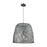 ELK Lighting Pleasant Fields 1-Light 20" Pendant, Grey/Gray Wicker