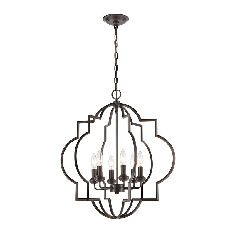 ELK Lighting Chandette 6-Light Chandelier