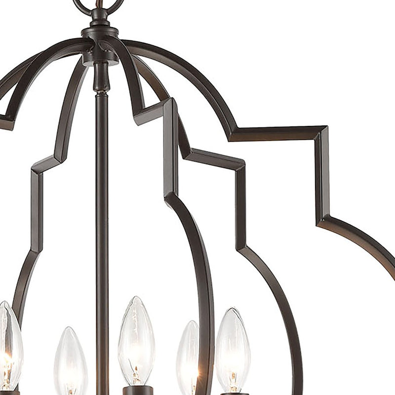 ELK Lighting Chandette 6-Light Chandelier