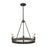 ELK Lighting Lewisburg Chandelier, Malted Rust