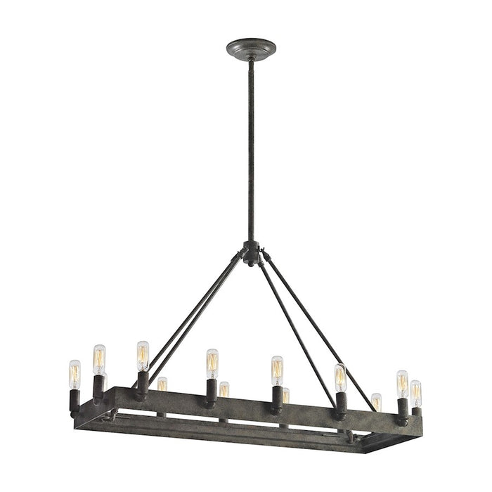 ELK Lighting Lewisburg 14-Light Chandelier, Malted Rust