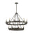 ELK Lighting Lewisburg 22-Light Chandelier, Malted Rust