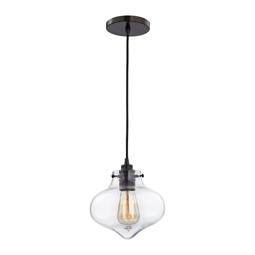 ELK Lighting Kelsey 1-Light Mini Pendant, Bronze