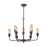 ELK Lighting Vernon Chandelier, Oil Rubbed Bronze