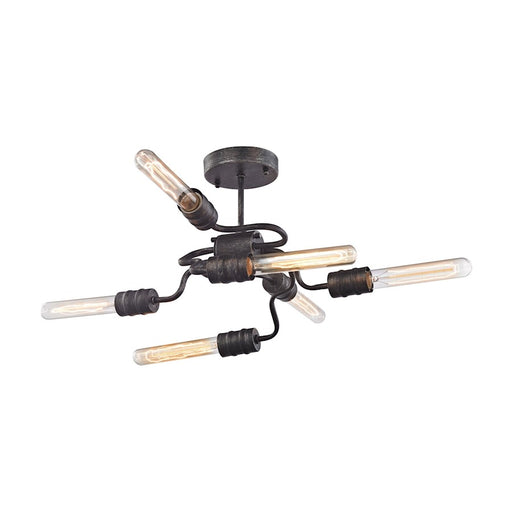 ELK Lighting Transit 6-Light Semi Flush
