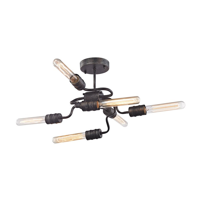 ELK Lighting Transit 6-Light Semi Flush