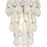 ELK Lighting Morning Frost 1-Light Mini Pendant, Silver/Clear