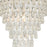 ELK Lighting Morning Frost Chandelier, Silver/Clear
